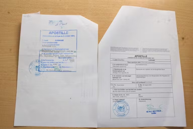 Hof van Justitie lanceert digitale apostille