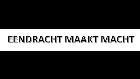 Column: Eendracht maakt macht