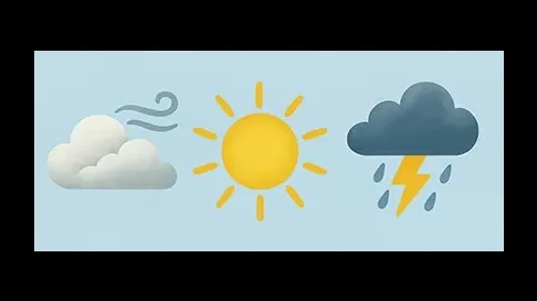 Zonnige start, later stevige regen- en onweersbuien