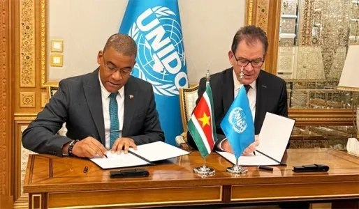 Suriname en UNIDO gaan vijfjarig partnerschap aan voor industriële ontwikkeling