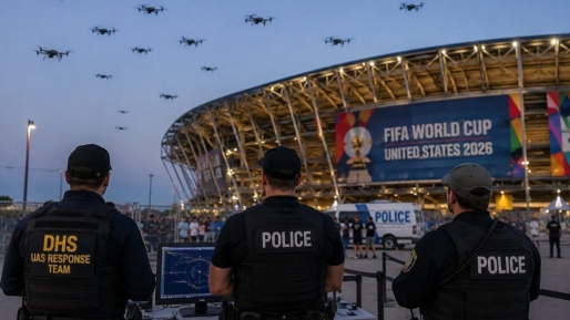VS onderscheppen meer dan 600 illegale drones rond WK-stadions
