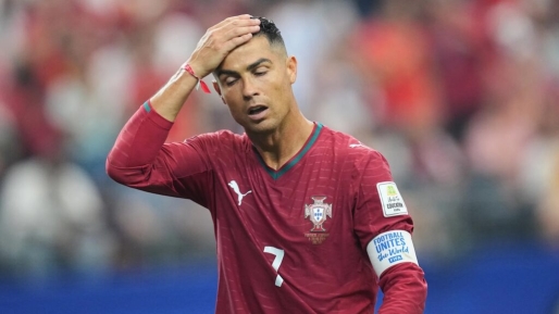 Ronaldo ziet laatste WK eindigen na late Spaanse treffer van Merino