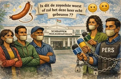 Column: 51 stemmen voor schrappen muilkorfartikelen...