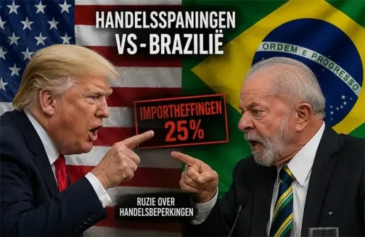 Handelsoorlog tussen VS en Brazilië escaleert na nieuwe importheffingen