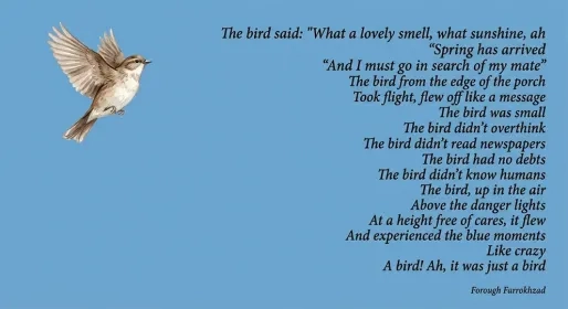 Column: De vogel en de lente die niet wijkt