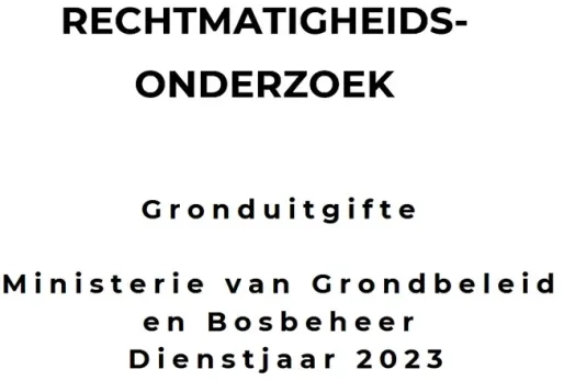 Somohardjo vraagt spoedoverleg met Rekenkamer en GBB over gronduitgifte
