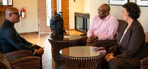 President aangekomen in St. Kitts en Nevis voor 50e Caricom Staatshoofdenmeeting