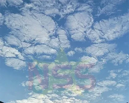 Typische tropische dag, warm, benauwd met mix van zon en wolken