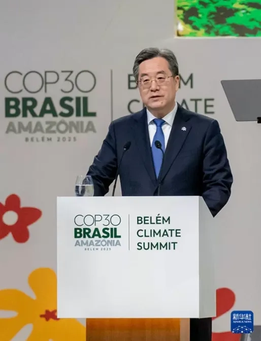 COP30: China bevestigt versnelde groene transitie en versterkte klimaatambities