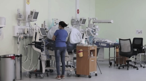 De Neonatale Intensive Care Unit van het Academisch Ziekenhuis Paramaribo. Beeld: Key News De Neonatale Intensive Care Unit van het Academisch Ziekenhuis Paramaribo. Beeld: Key News