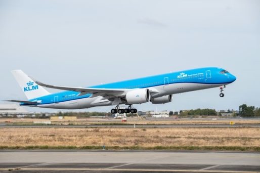 KLM Airbus A350-900. Beeld: KLM
