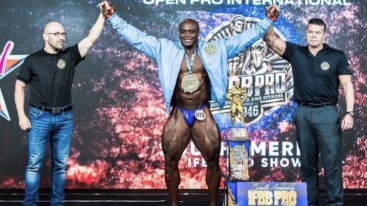 Eddy Wilson verovert Zuid-Amerikaanse bodybuildingtitel