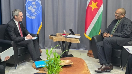 Bouva ontvangt Unicef-directeur en wil samenwerking voor kinderen versterken