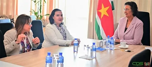 IDB bevestigt steun tijdens strategisch overleg met president Simons