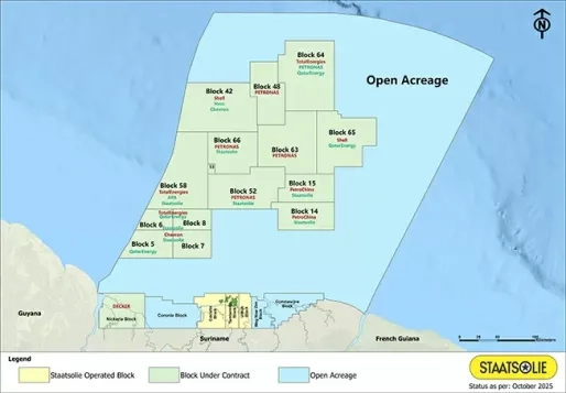 Chevron start boringen in Blok 5 – nieuwe stap in offshoreontwikkeling