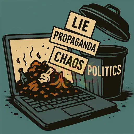 Column: De digitale vuilnisbelt van de politiek