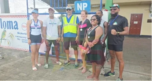 Eerste Triathlon ooit in Nickerie smaakt naar meer