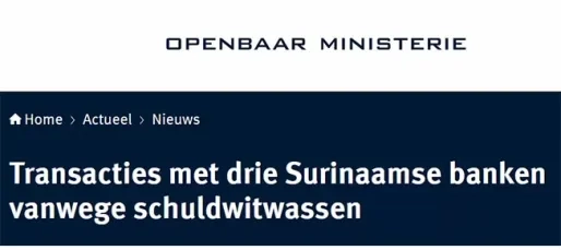 OM Nederland: Boete banken bepaald door ernst en omvang zaak