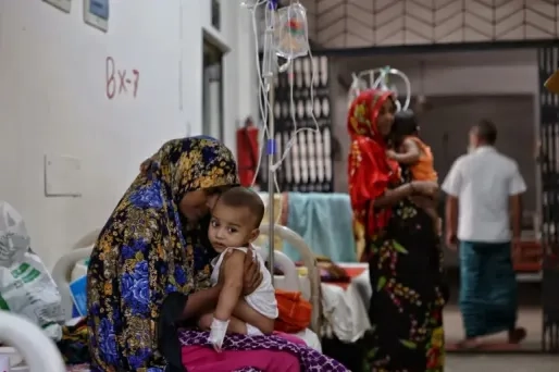 Mazelenuitbraak in Bangladesh: Meer dan 1.000 kindersterftes