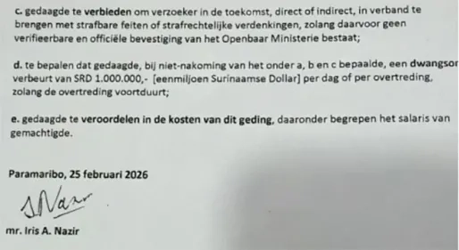 Column: Een rechtszaak die censuur betekent 