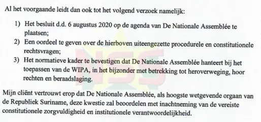 Hoefdraad  vraagt DNA besluit over vervolging opnieuw te beoordelen