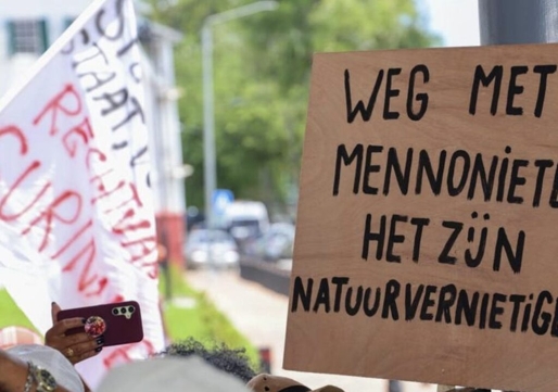 Petitie voor erkenning grondrechten Inheemse volken aangeboden aan DNA