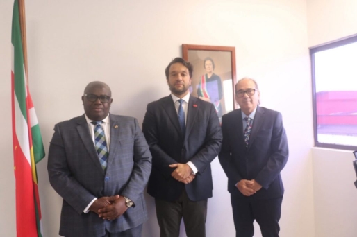 Landveld bespreekt samenwerking met Braziliaans Abrabunker in maritieme sector