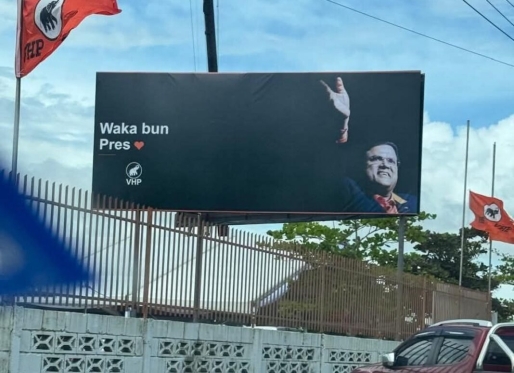 Ophef van NDP’ers om ‘Waka bun pres’ slaat nergens op en maakt partij belachelijk